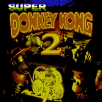 Super Donkey Kong Country 2 Title Screen
